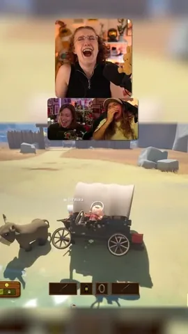 ashleyroboto Instagram post about The Oregon Trail gameplay