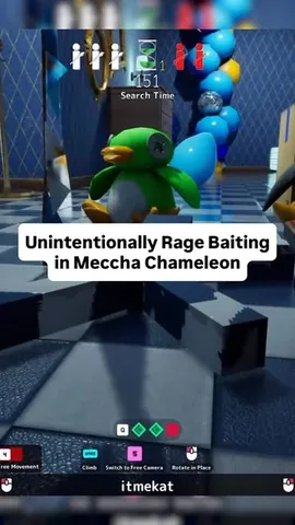ashleyroboto Instagram post about Meccha Chameleon gameplay