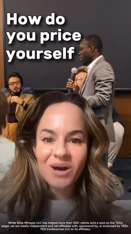ashleystahl Instagram post about Keynote speaker pricing
