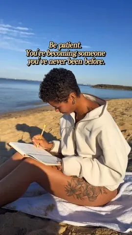 ashparaskevas Instagram post about Self compassion during transition