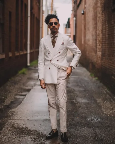 ash_pres Instagram post about Men's tailored fashion