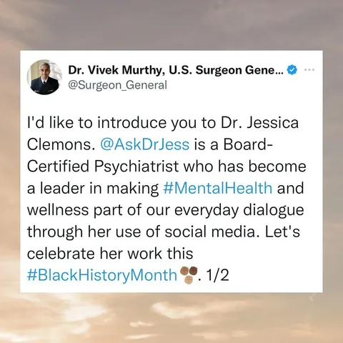 askdrjess Instagram post about Professional recognition