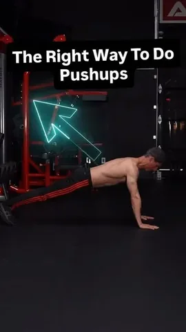 athleanx Instagram post about Push up technique
