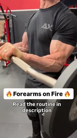 athleanx Instagram post about Forearm workout