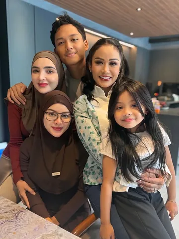 aurelie.hermansyah Instagram post about Family celebration preparation