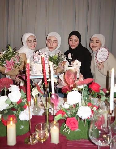 aurelie.hermansyah Instagram post about Birthday celebration decor