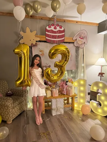 avafoley Instagram post about 13th birthday celebration