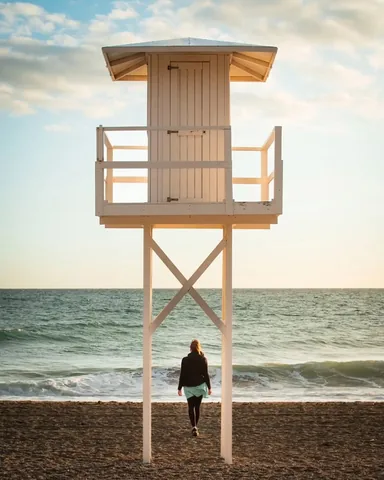 aworldtotravel Instagram post about Nerja travel guide