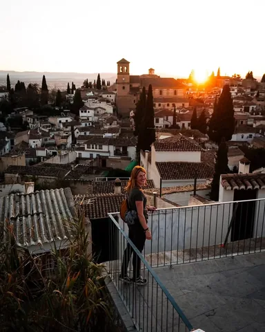 aworldtotravel Instagram post about Granada travel and culture