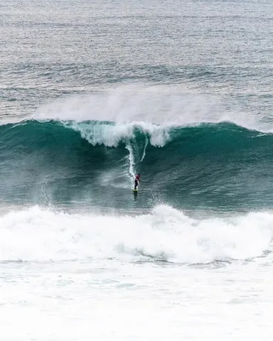 aworldtotravel Instagram post about Nazaré travel