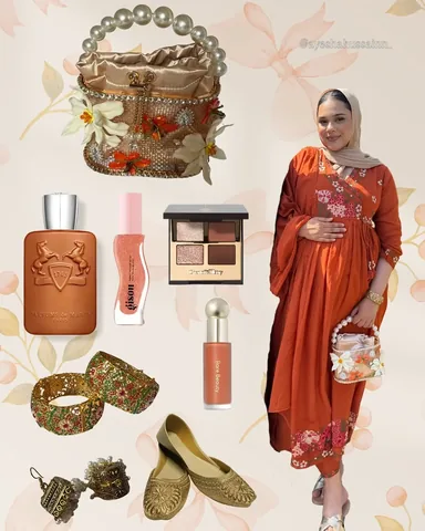 ayeshahussainn_ Instagram post about Eid outfit