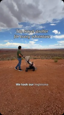 azfamilyguide Instagram post about Travel stroller review