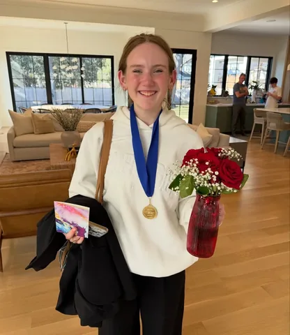 babysideburns Instagram post about Speech competition achievement