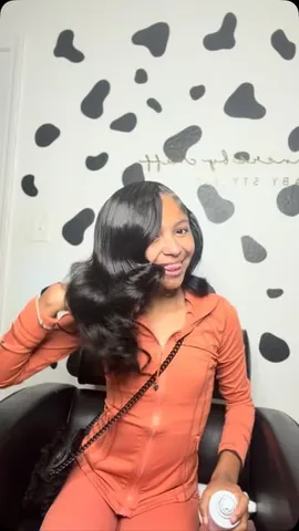 badkidsteevie Instagram post about Quick weave hairstyle