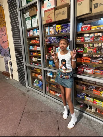 badkidsteevie Instagram post about Personal style