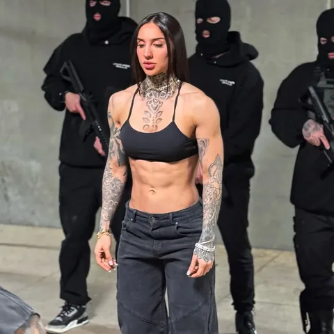 bakharnabieva Instagram post about Activewear