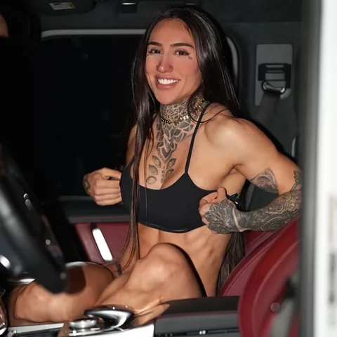 bakharnabieva Instagram post about Activewear