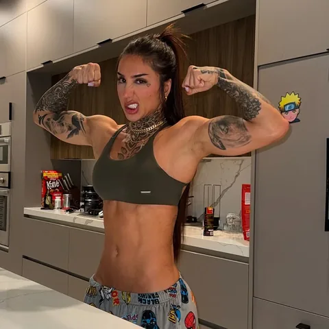 bakharnabieva Instagram post about Activewear