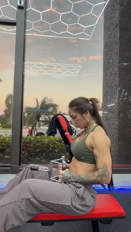 bakharnabieva Instagram post about Fitness training