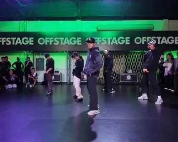 bam_martin Instagram post about Dance masterclass