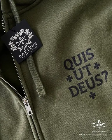 barituscatholic Instagram post about Saint Michael apparel