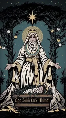 barituscatholic Instagram post about Christmas celebration