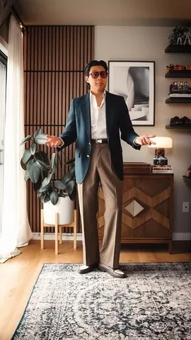 bchanism Instagram post about 1970s inspired menswear