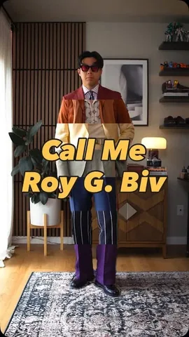 bchanism Instagram post about Rainbow color sequence