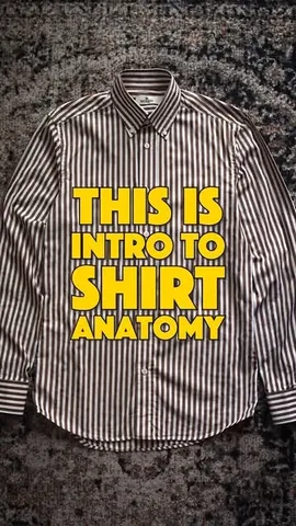 bchanism Instagram post about Shirt construction