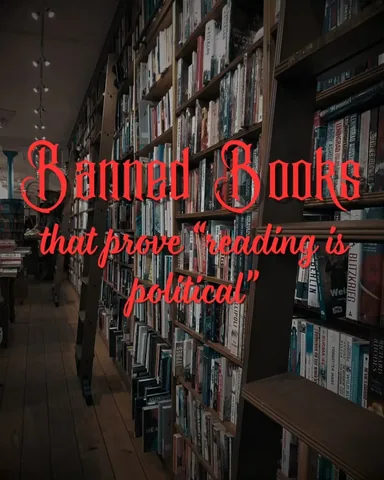 beccaellenbooks Instagram post about Reading and censorship