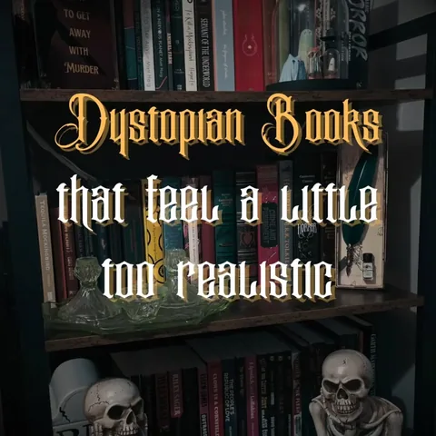 beccaellenbooks Instagram post about Dystopian fiction