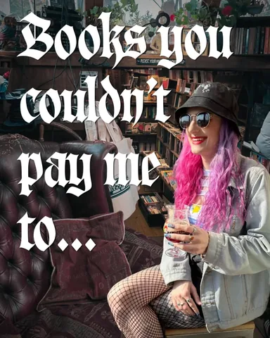 beccaellenbooks Instagram post about Book opinions and preferences