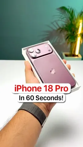 beebomco Instagram post about IPhone 18 Pro series overview