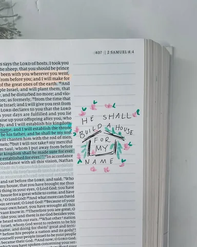 belovedblessedart Instagram post about Bible lettering