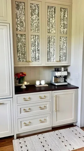 beneathmyheart Instagram post about Beverage center renovation