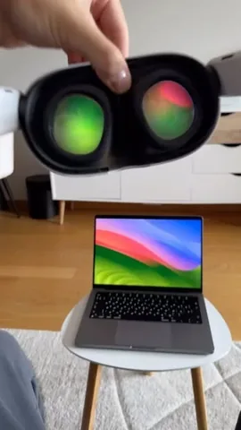 bengeskin Instagram post about Meta Quest 3 mixed reality