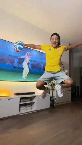 besperon Instagram post about World Cup themed dance