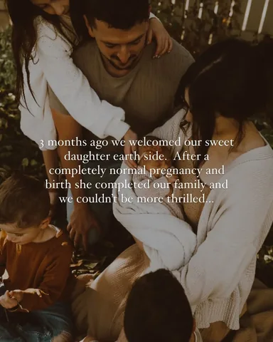 bethanyfontaine Instagram post about Child medical diagnosis