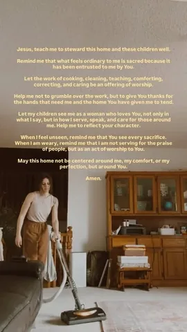 bethanyfontaine Instagram post about Christian prayer