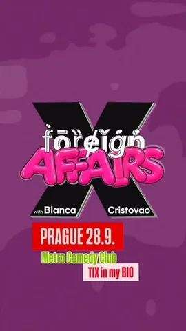 biancacristovao Instagram post about Live comedy event