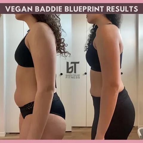 biancataylorfitness Instagram post about Client transformation