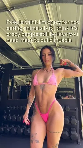 biancataylorfitness Instagram post about Plant based fitness