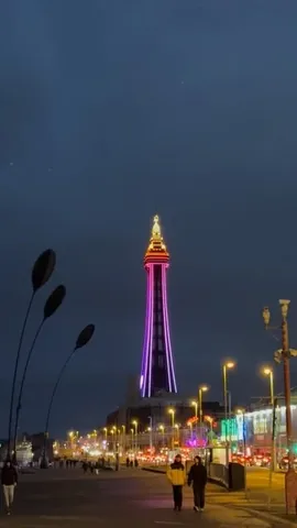 bigturtlesmallowl Instagram post about Blackpool at night