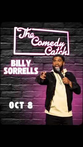 billysorrells Instagram post about Live comedy show