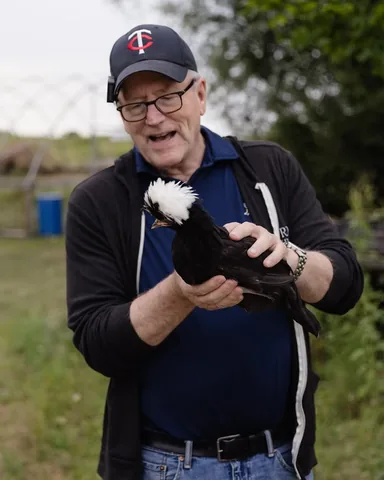 bishopbarron Instagram post about Catholic Worker Farm