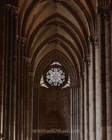 bishopbarron Instagram post about Gothic cathedral design