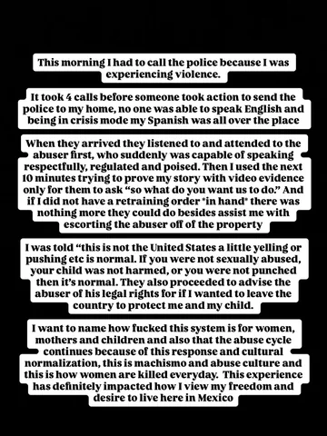 blackandembodied Instagram post about Speaking out