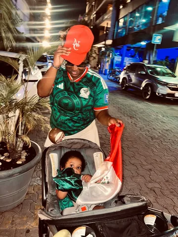 blackandembodied Instagram post about Family and sports celebration