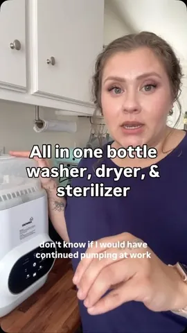 blendedmommmaz Instagram post about Bottle washer