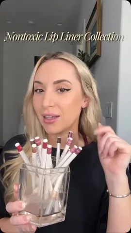 blessedholisticlife Instagram post about Lip liner collection showcase